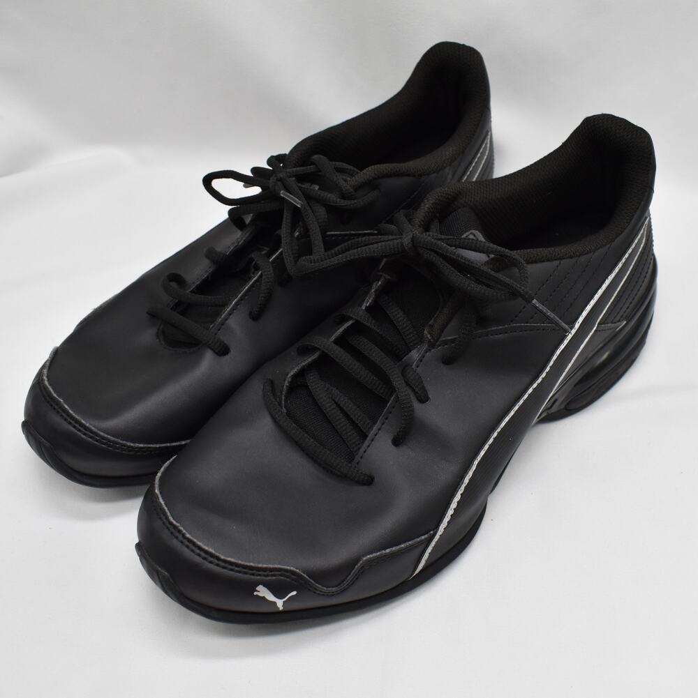Puma Super Levitate Men's Size 11.5 Black Silver Athletic Training Running Shoes